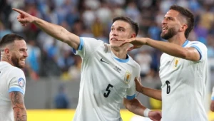 Rodrigo Bentancur (nr 6) musi nieco okiełznać poczucie humoru 