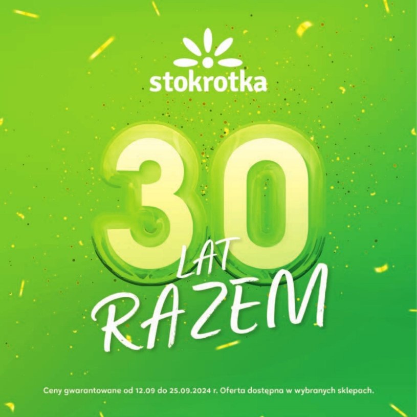 Gazetka: 30 lat razem! - Stokrotka Supermarket - strona 1