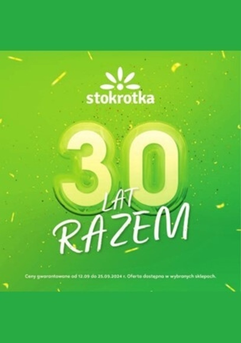 Gazetka promocyjna Stokrotka Supermarket - ważna od 12. 09. 2024 do 25. 09. 2024