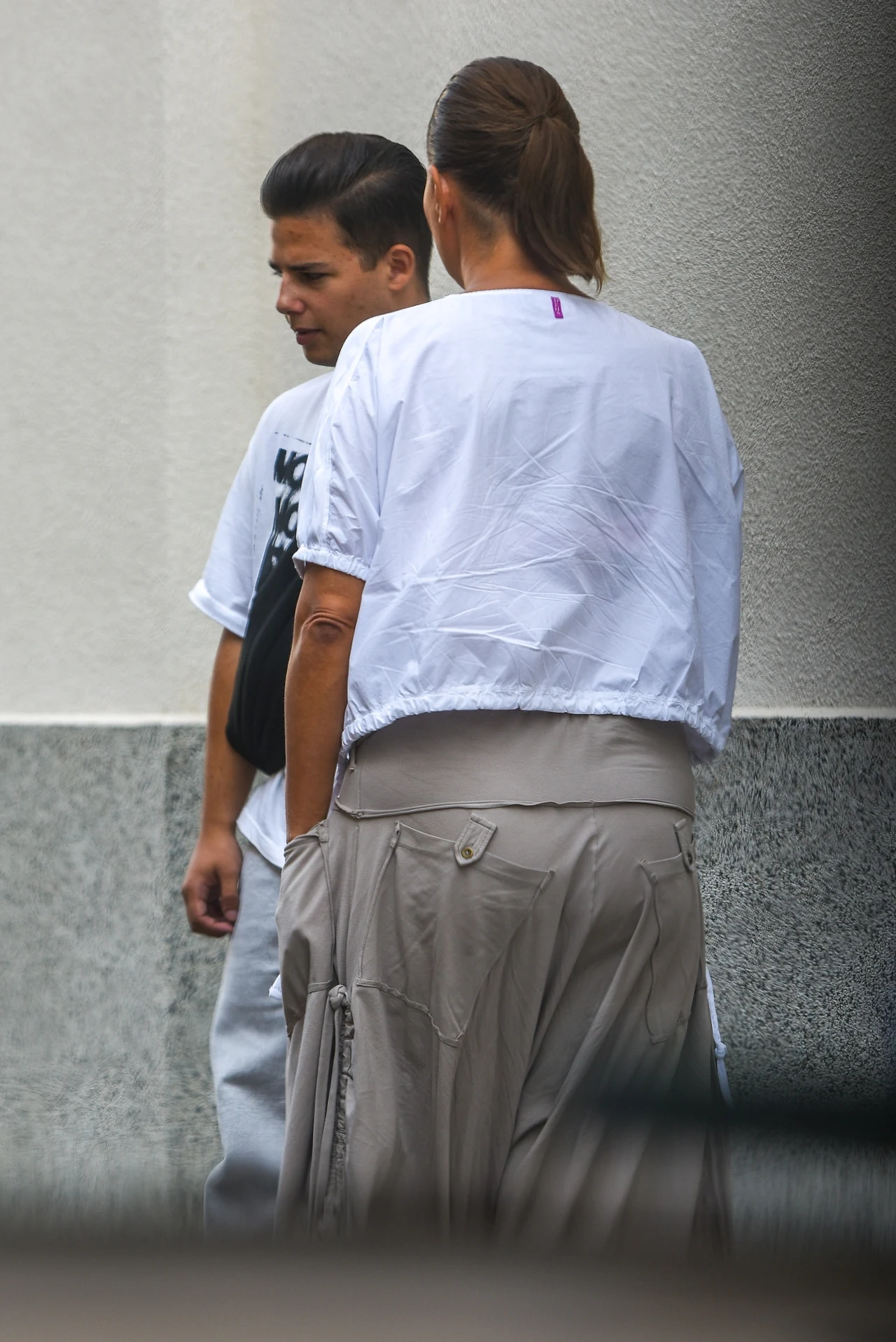 Rozmowa trwała chwilę, syn szybko odszedł Rozmowa trwała chwilę, syn szybko odszedł