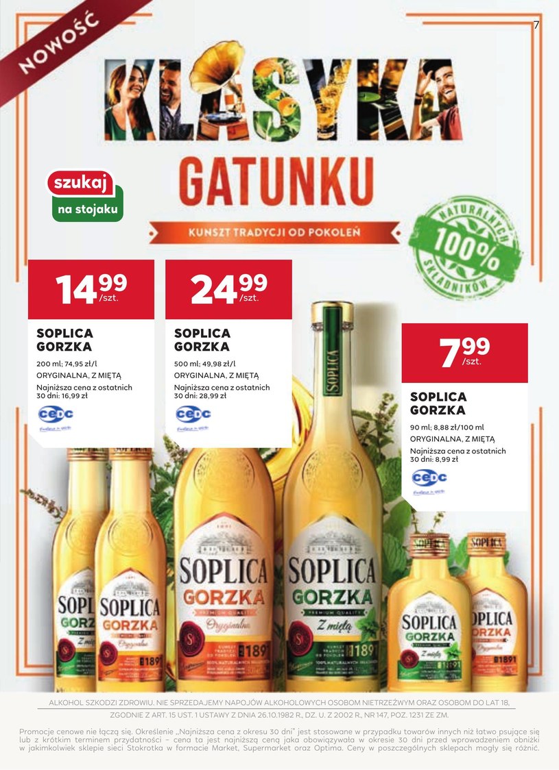 Gazetka: Katalog alkoholi w Stokrotce Supermarket  - strona 7