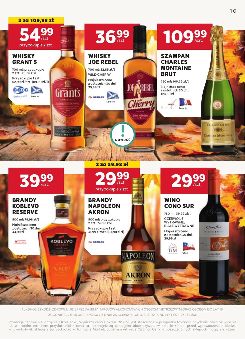 Gazetka: Katalog alkoholi w Stokrotce Supermarket  - strona 10