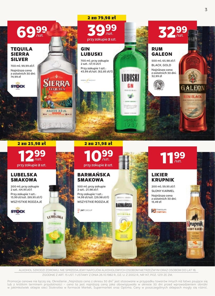 Gazetka: Katalog alkoholi w Stokrotce Supermarket  - strona 3