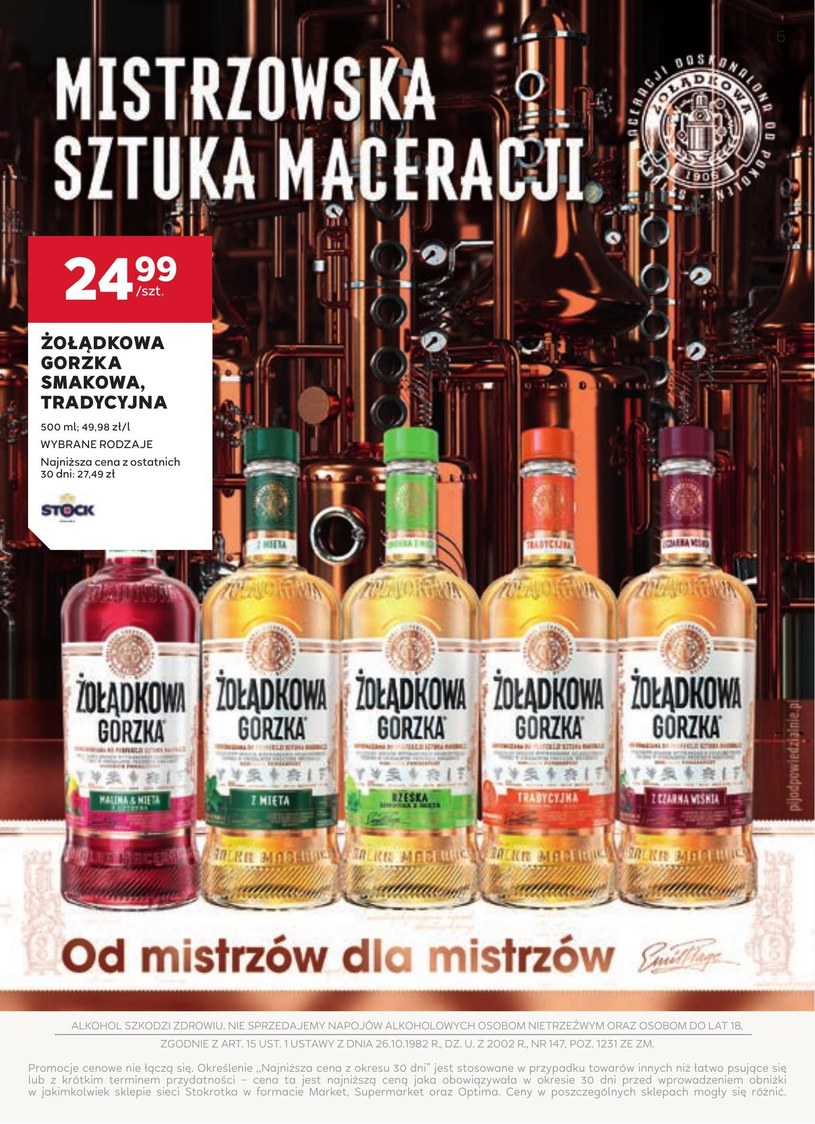 Gazetka: Katalog alkoholi w Stokrotce Supermarket  - strona 6