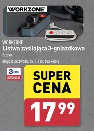 Listwa zasilająca Workzone