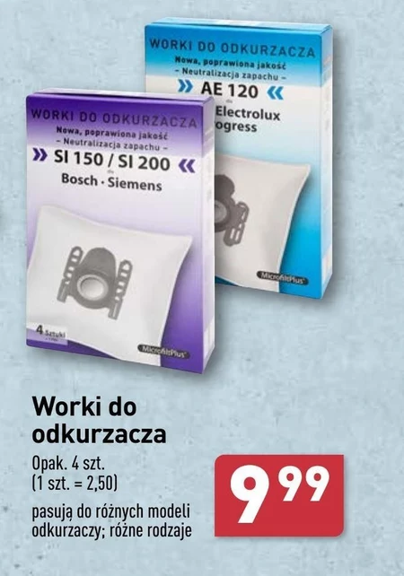 Worki do odkurzacza Bosch