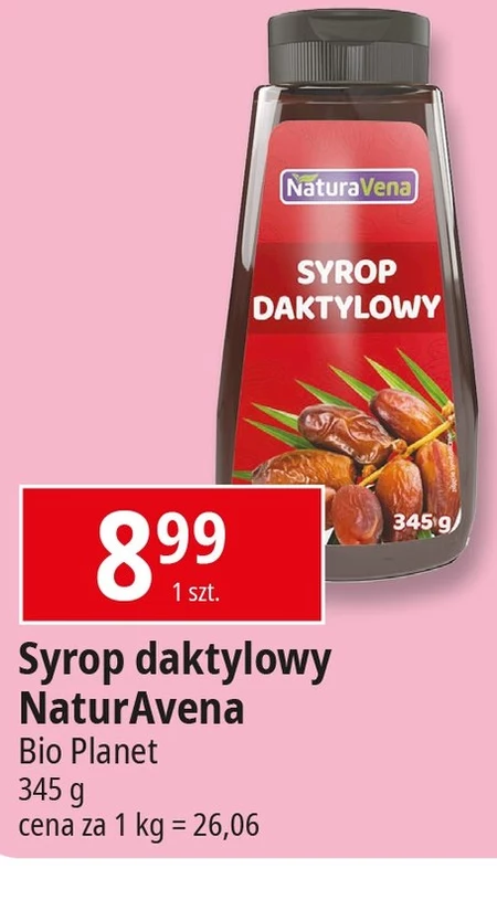 Syrop daktylowy NaturAvena