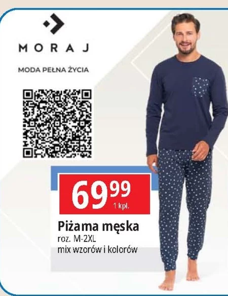 Piżama męska Moraj