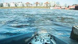 Wysoka woda na Odrze we Wrocławiu w 2021 roku. Teraz niż genueński może przynieść do miasta znacznie więcej wody niż kilka lat temu. W mieście działa sztab kryzysowy