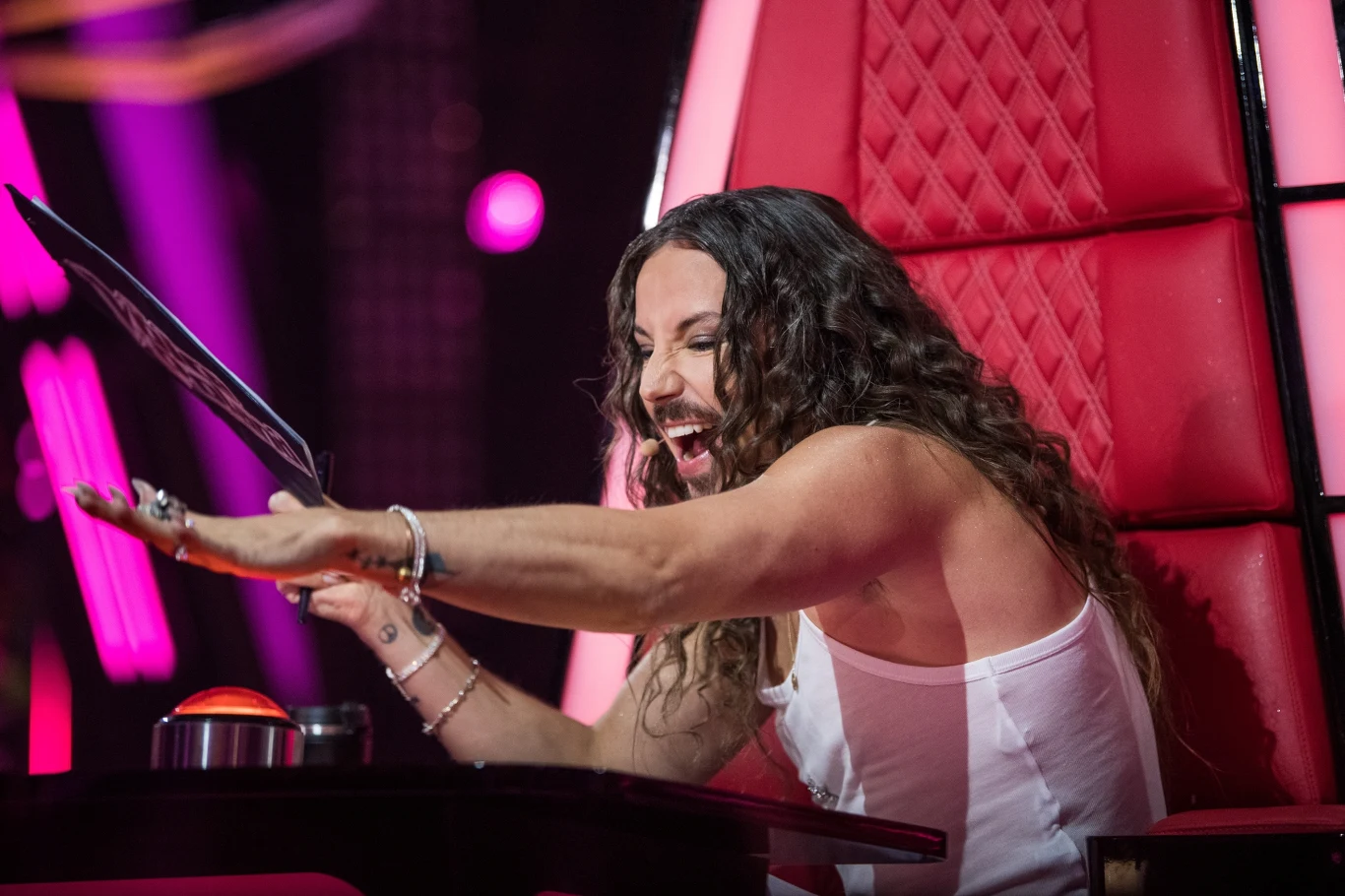 Michał Szpak w "The Voice of Poland" Michał Szpak w "The Voice of Poland"