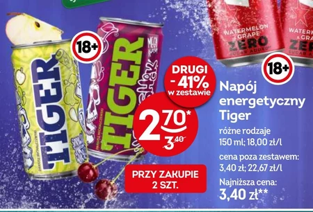 Napój energetyczny Tiger