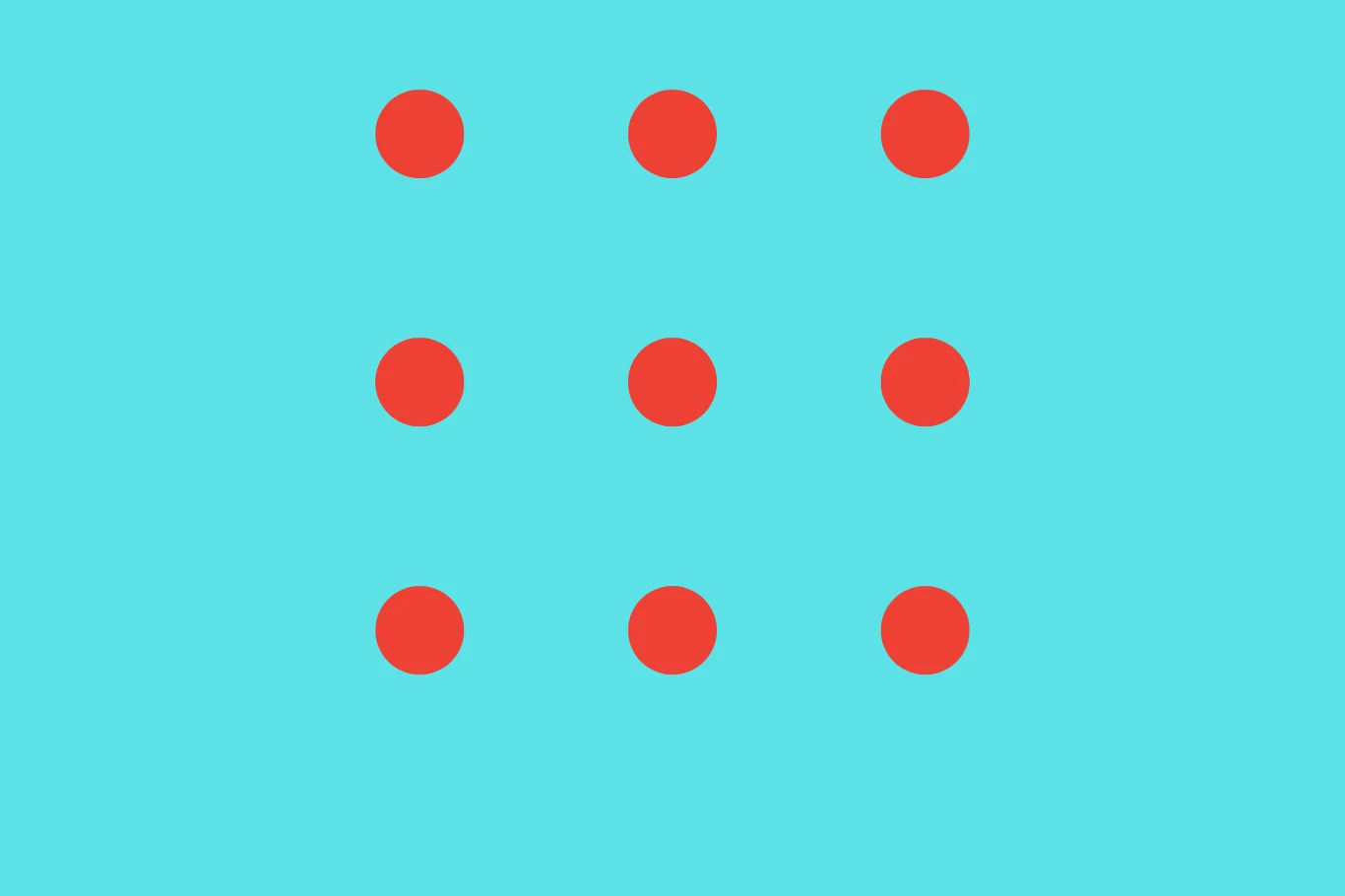 Zagadka z kropkami. Dasz radę je połączyć 4 kreskami?