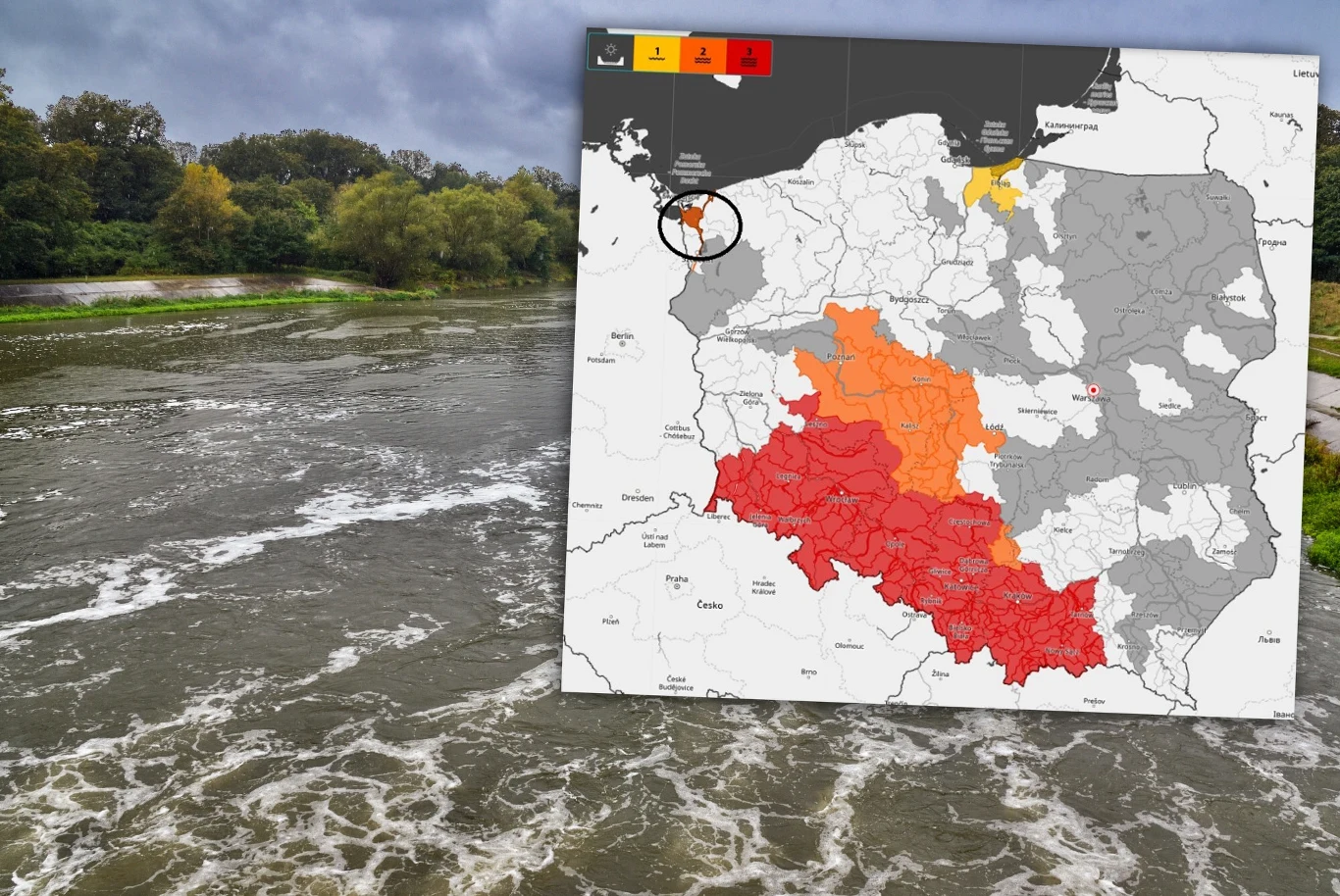 Stany rzek i komunikaty można sprawdzać na stronach IMGW. Stany rzek i komunikaty można sprawdzać na stronach IMGW.