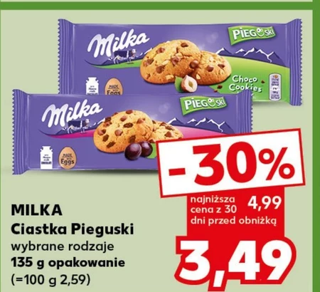 Ciastka Milka