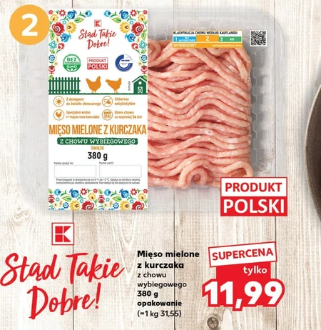 Mięso mielone K-Stąd Takie Dobre