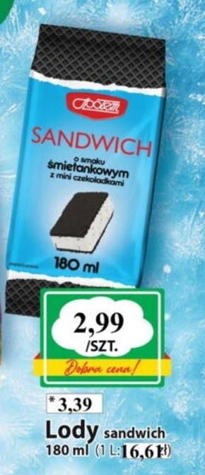 Sandwich Społem niska cena