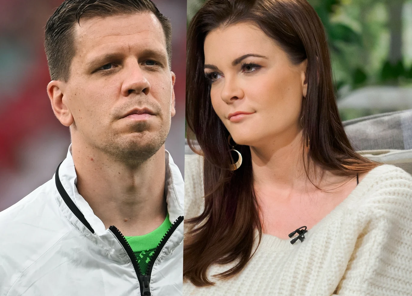 Wojciech Szczęsny i Agnieszka Radwańska Wojciech Szczęsny i Agnieszka Radwańska