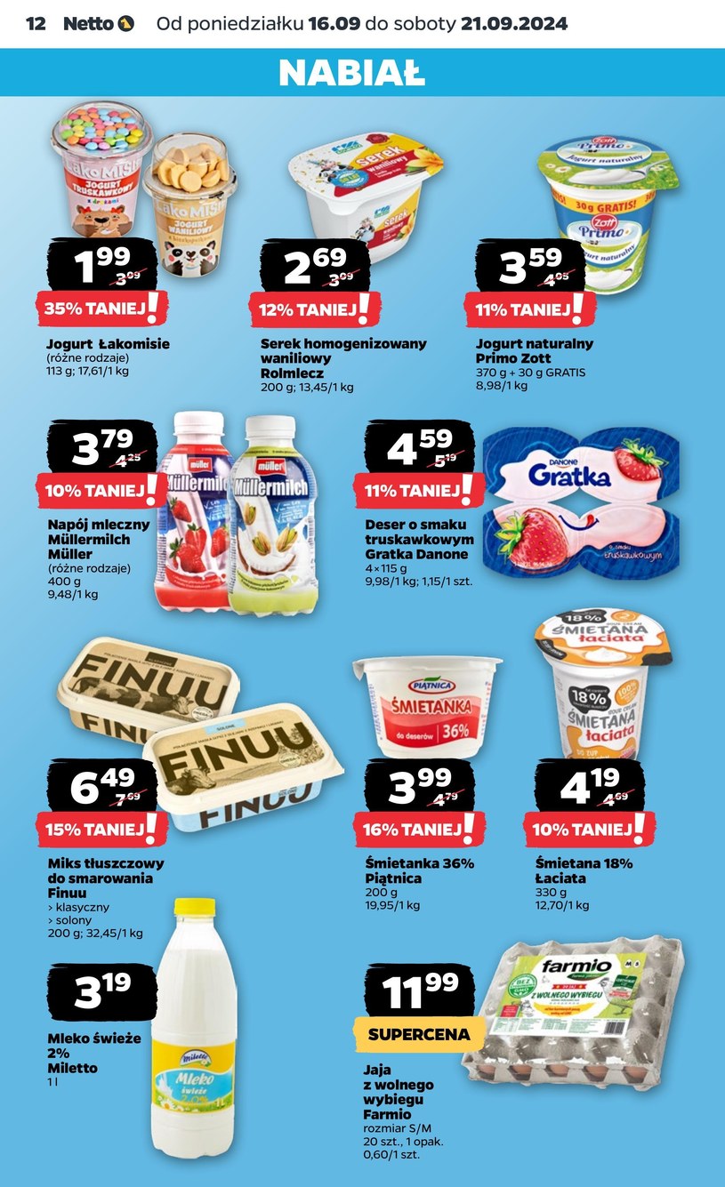 Gazetka: Gratisowe okazje w Netto!  - strona 12