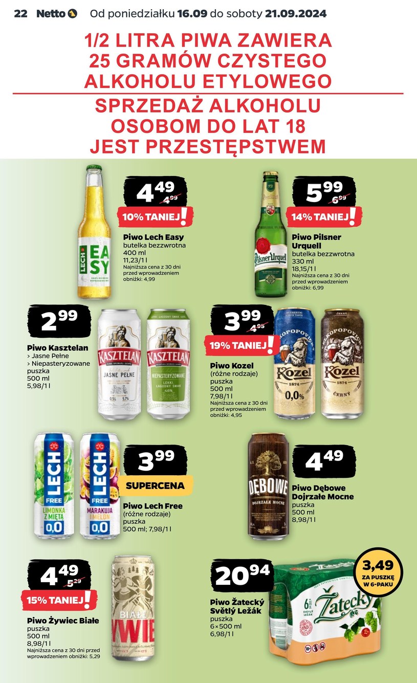 Gazetka: Gratisowe okazje w Netto!  - strona 22