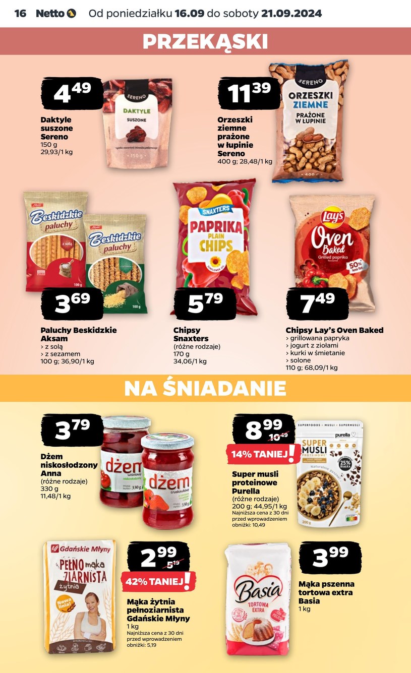 Gazetka: Gratisowe okazje w Netto!  - strona 16