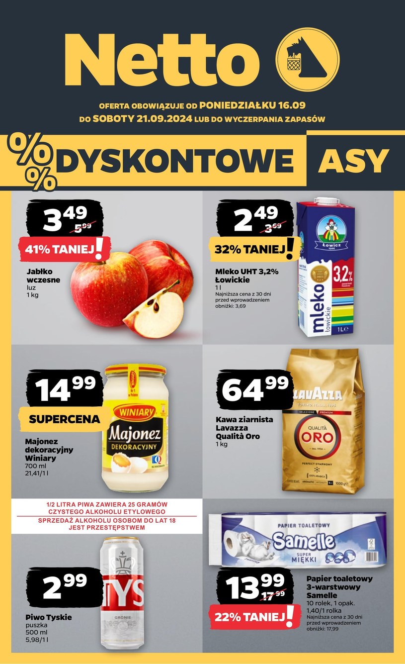 Gazetka: Gratisowe okazje w Netto!  - strona 1