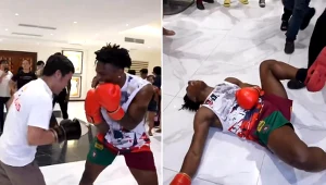 fragment filmu umieszczonego w serwisie X @copiumx