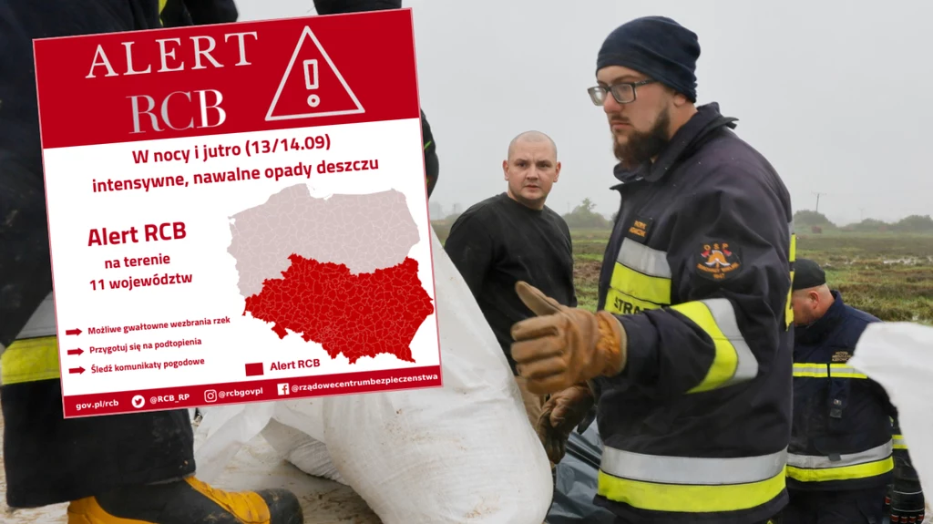 Niż genueński nadciąga. RCB wysłało SMS-y z alertami Niż genueński nadciąga. RCB wysłało SMS-y z alertami
