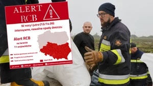 Niż genueński nadciąga. RCB wysłało SMS-y z alertami