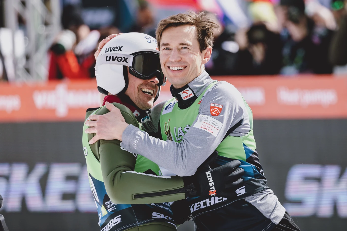 Kamil Stoch i Piotr Żyła Kamil Stoch i Piotr Żyła