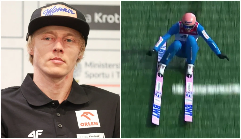 Dawid Kubacki i jego lądowanie w Wiśle