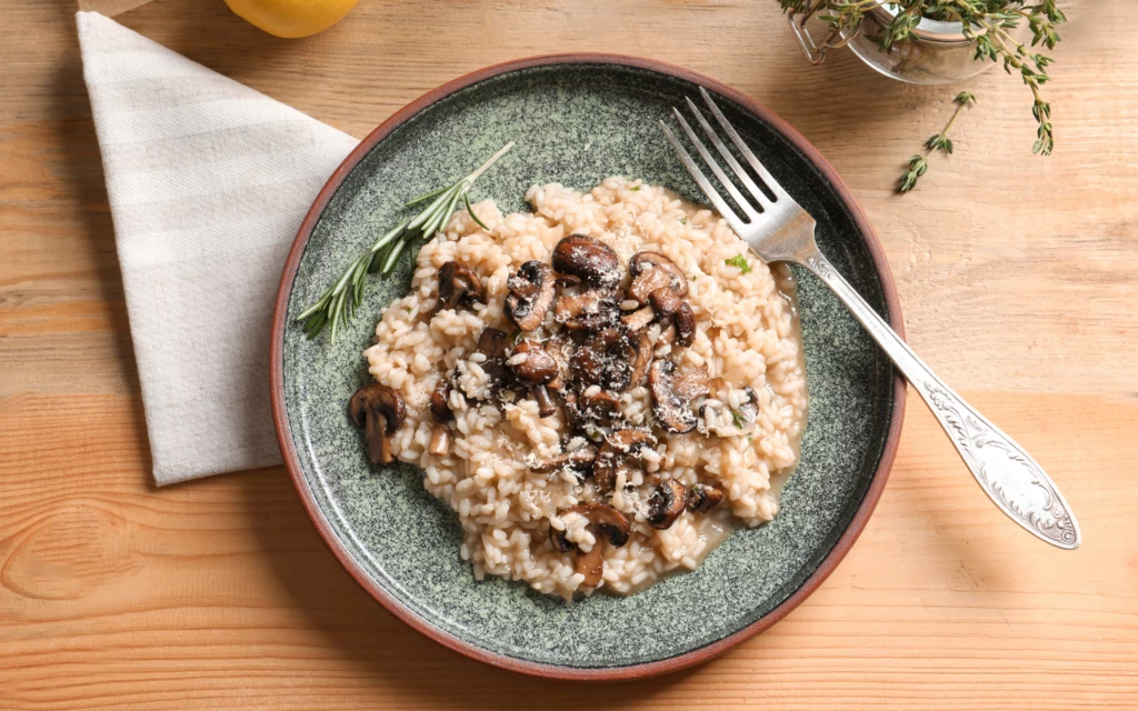 Risotto z grzybami