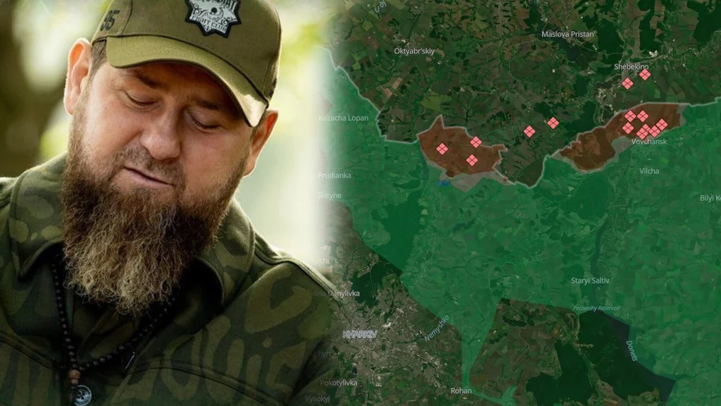 Czeczeńskie jednostki relokowane pod Wołoczańsk Czeczeńskie jednostki relokowane pod Wołoczańsk