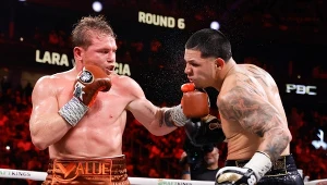 Sala Alvarez (z lewej) i Edgar Berlanga