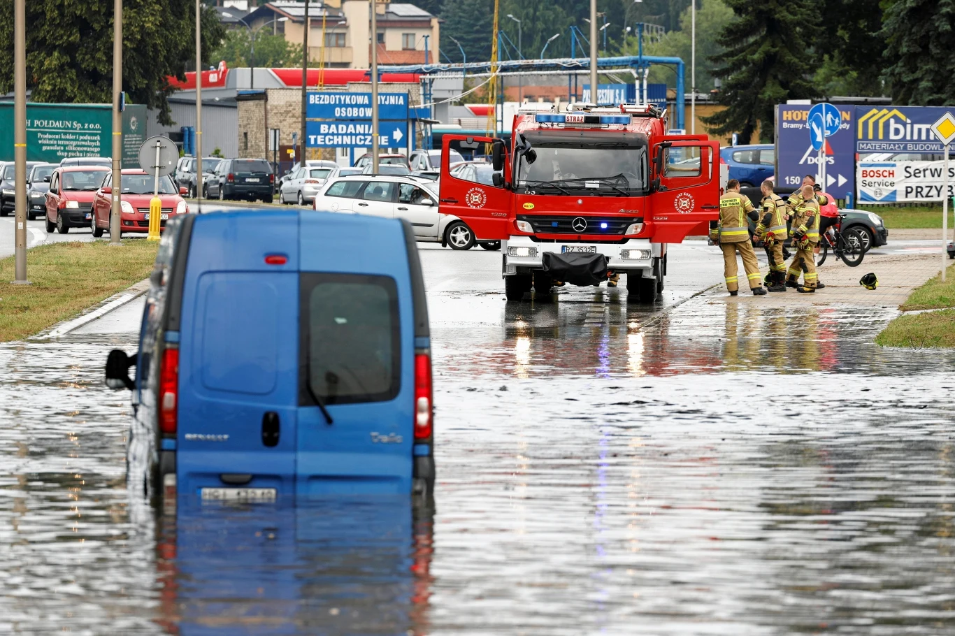 Miasta nie są zalewane przypadkowo