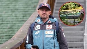 Ulewa zniszczyła skocznie narciarskie w Bystrej