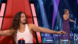 Michał Szpak i Izabela Płóciennik w "The Voice of Poland"