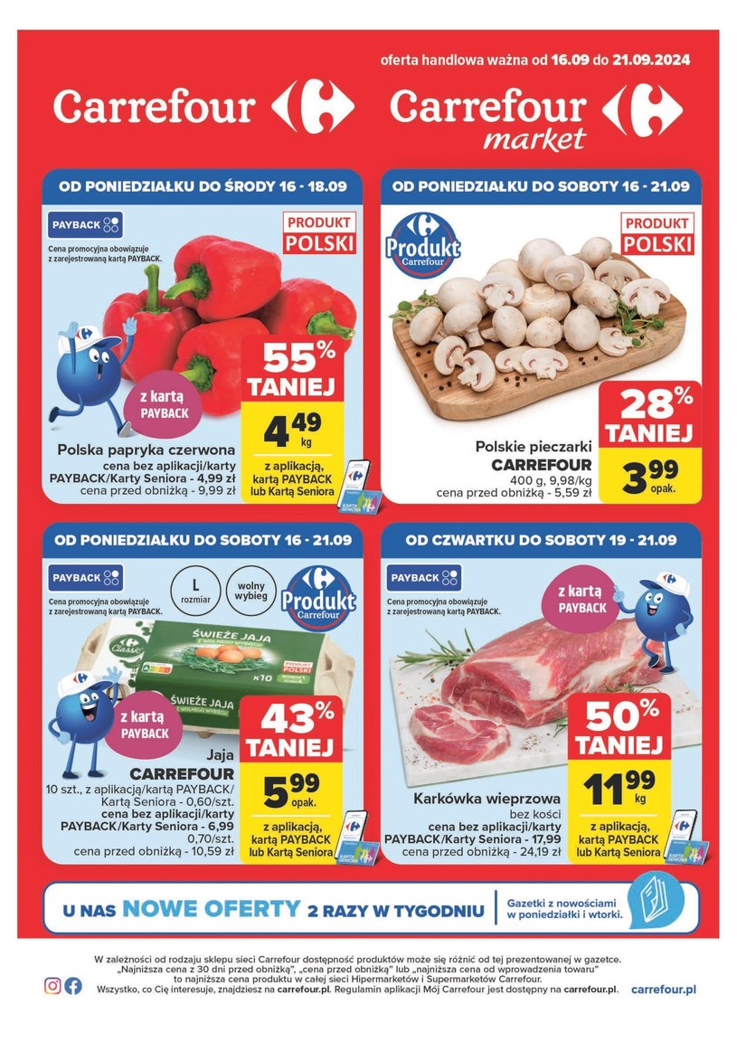 Gazetka: Świeżość na co dzień – Carrefour - strona 1