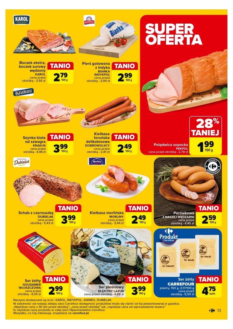 Gazetka: Zmieniamy się dla Ciebie! - Carrefour Jaworzno - strona 13