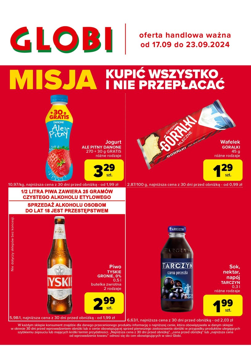 Gazetka promocyjna Globi - wygasła 2 dni temu