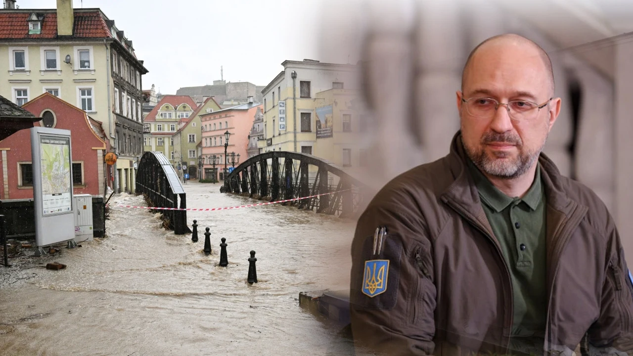 Premier Ukrainy oferuje pomoc Polsce w walce z powodzią Premier Ukrainy oferuje pomoc Polsce w walce z powodzią