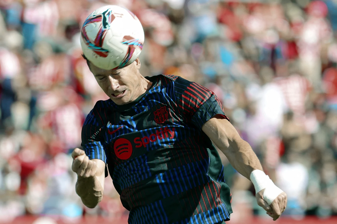 Robert Lewandowski tym razem nie wpisał się na listę strzelców