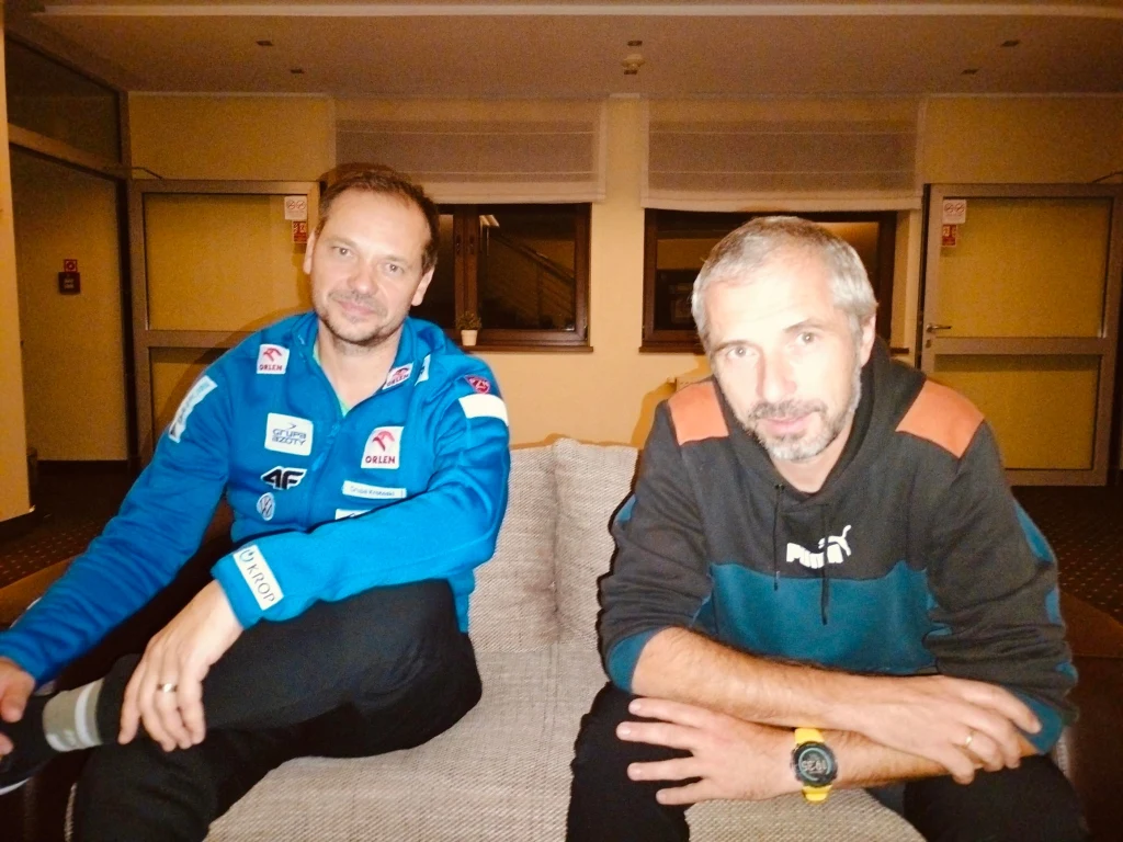 Michal Doleżal (po lewej) i Łukasz Kruczek Michal Doleżal (po lewej) i Łukasz Kruczek