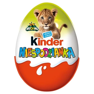 Kinder Niespodzianka Pusta figurka z mlecznej czekolady z niespodzianką 20 g - 0