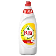 Fairy Lemon Washing Up Liquid. No Soaking, No Grease, No Fuss 650 ML