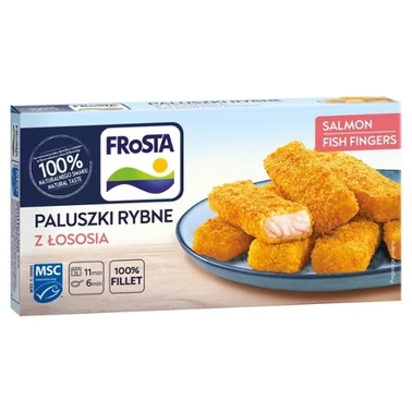 FRoSTA Złote paluszki rybne z łososia 270 g - 0