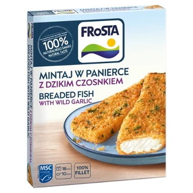 FRoSTA Mintaj w panierce z dzikim czosnkiem 240 g - 0