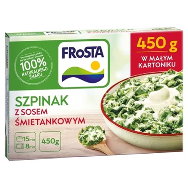 FRoSTA Szpinak z sosem śmietankowymi 450 g - 1