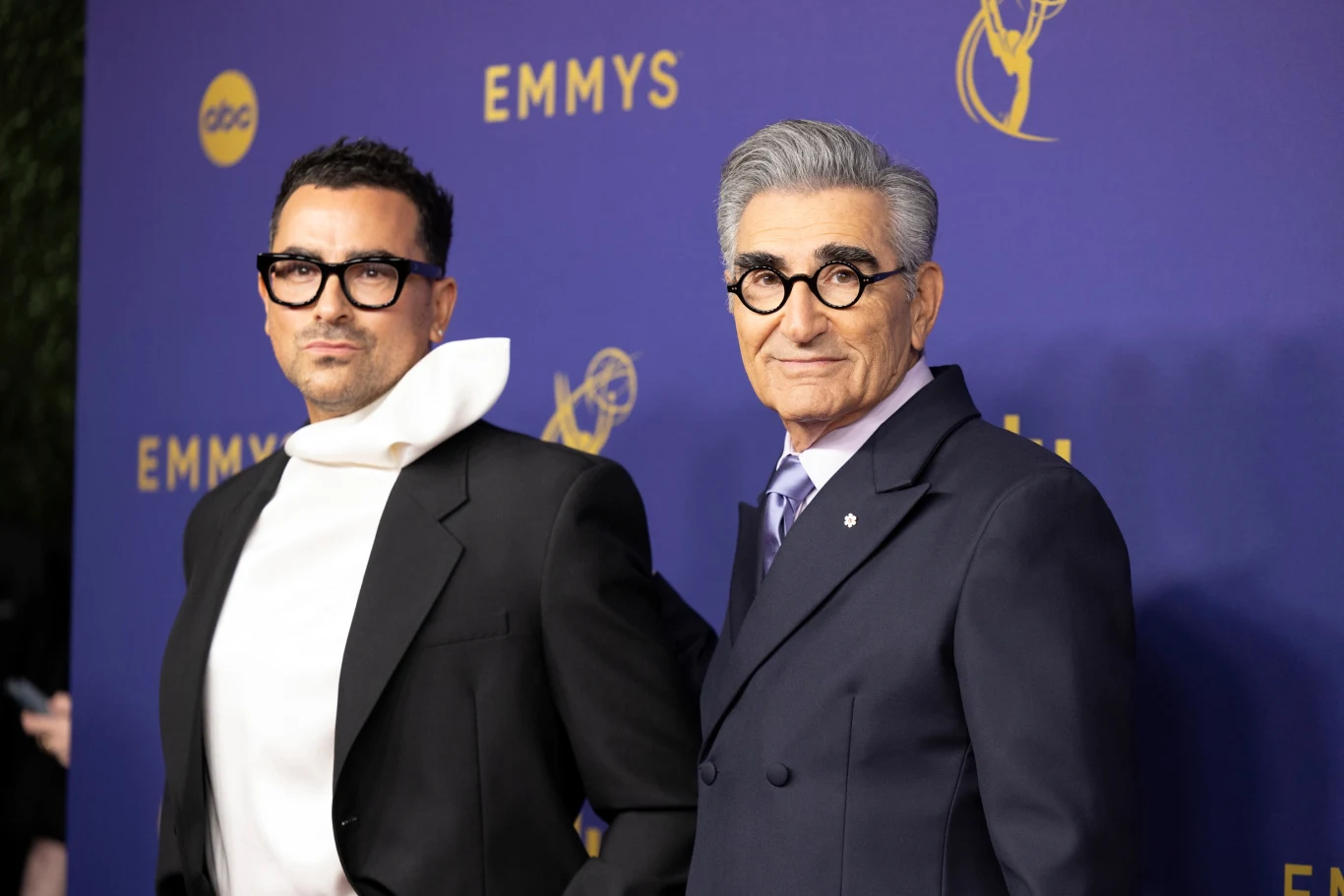 Dan Levy i Eugene Levy, gospodarze 76. gali rozdania nagród Emmy