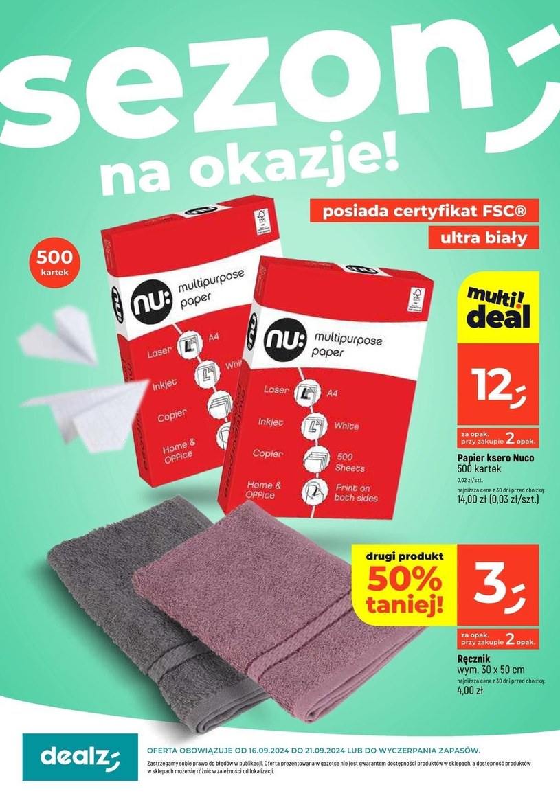 Gazetka promocyjna Dealz - ważna od 16. 09. 2024 do 21. 09. 2024