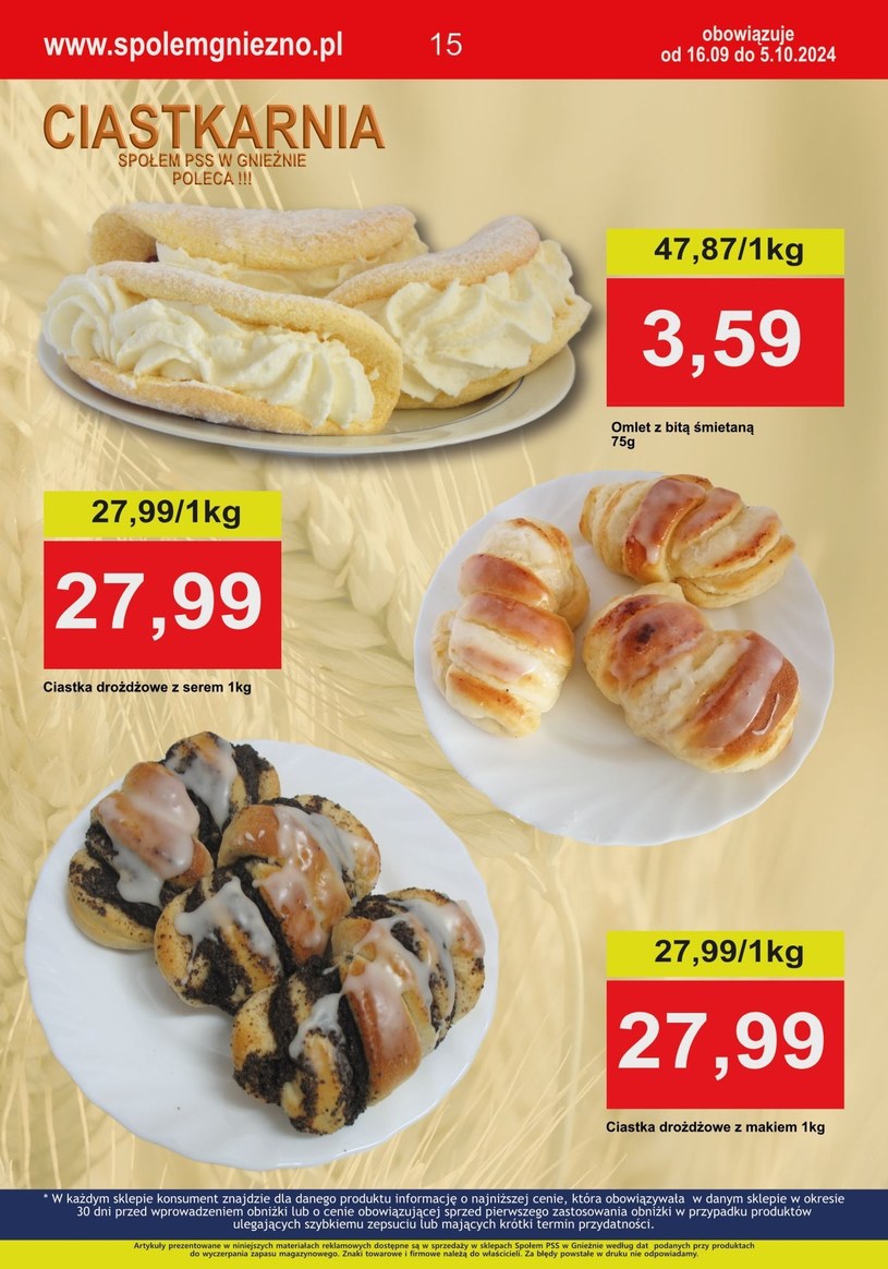 Gazetka: Oferta handlowa Społem Gniezno - strona 15